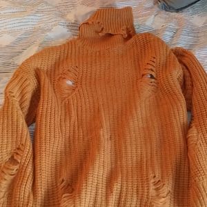Turtle neck sweater